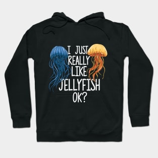 I Just Really Like Jellyfish OK? Hoodie